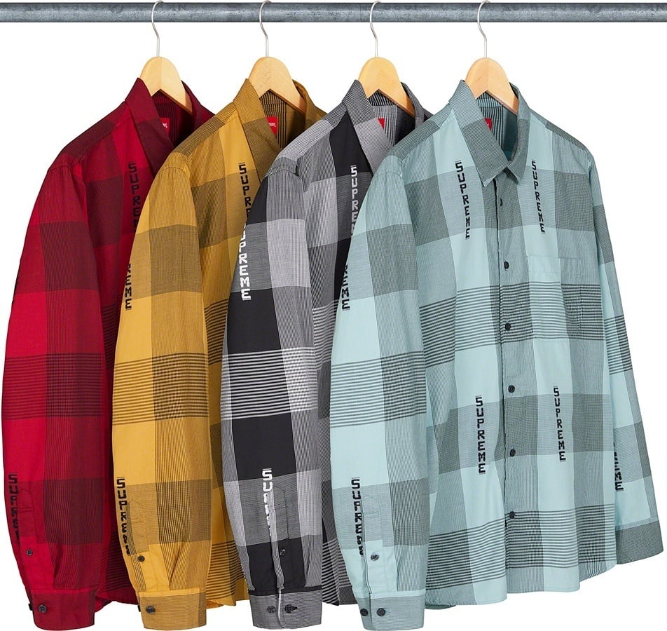 Logo Plaid Shirt